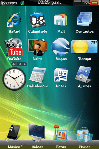 Theme: iphoners Vista Theme 1.0