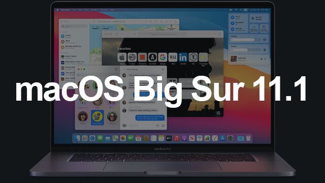 macOS Big Sur 11.1