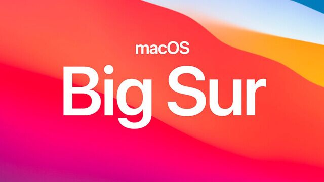 macOS Big Sur